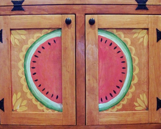Fruit on Cabinet