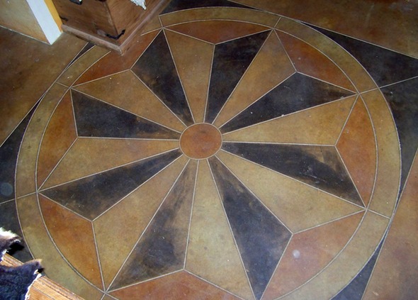 Medallion on Concrete copy
